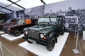 Rover Vehicles Used By Queen Elizabeth Ii On Display At Plaza Rockefeller Center - NYC