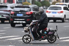 Temperature Abrupt Drop in Shenyang