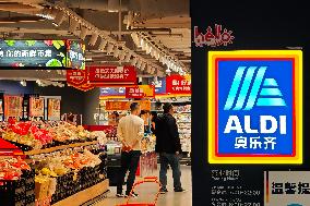 ALDI Supermarket in Shanghai