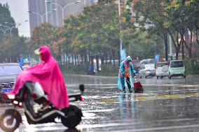 Temperatures Drop in Northern China