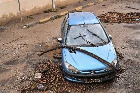 Aftermath Massive Floodings Rive De Gier