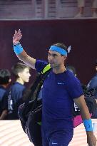 Rafael Nadal And Carlos Alcaraz At Six Kings Slam Exhibition Tennis Tournament - Riyadh