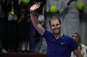 Rafael Nadal And Carlos Alcaraz At Six Kings Slam Exhibition Tennis Tournament - Riyadh