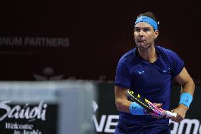 Rafael Nadal And Carlos Alcaraz At Six Kings Slam Exhibition Tennis Tournament - Riyadh