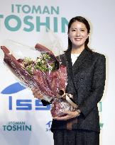 Swimming: Ohashi's retirement press conference