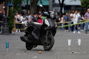 Police Operation After Attack On Diana Sánchez Barrios, Leader Of Traders In Mexico City's Historic Centre