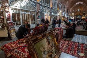 Iran-Tabriz Historical Traditional Grand Bazaar