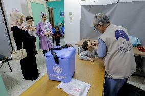 Polio Vaccination Campaign - Gaza