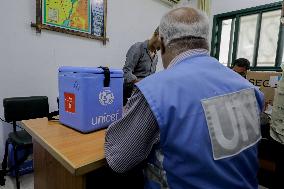 Polio Vaccination Campaign - Gaza