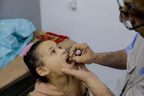 Polio Vaccination Campaign - Gaza