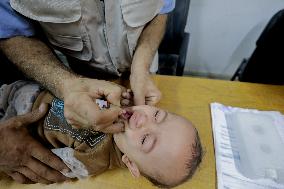 Polio Vaccination Campaign - Gaza