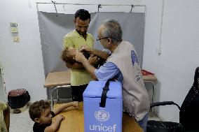 Polio Vaccination Campaign - Gaza