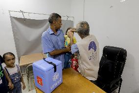 Polio Vaccination Campaign - Gaza