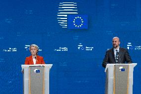 Press Conference After The European Council Summit