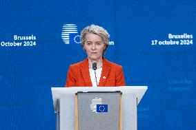 Press Conference After The European Council Summit