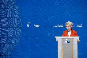 Press Conference After The European Council Summit