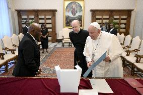 Pope Francis Meets President Of The Republic Of Liberia - Vatican