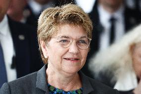 President Of Switzerland Viola Amherd Visits Poland