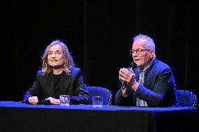 16th Lumiere Film Festival - Masterclass Isabelle Huppert