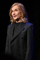 16th Lumiere Film Festival - Masterclass Isabelle Huppert