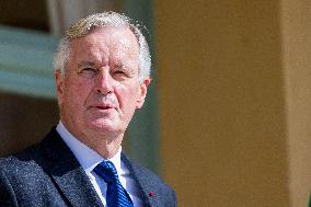 PM Barnier Visits Menton To Discuss Immigration - France