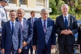 PM Barnier Visits Menton To Discuss Immigration - France