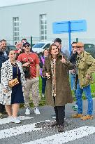 Marine Tondelier Visited Sanofi's Site - Lisieux