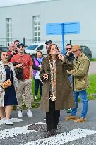 Marine Tondelier Visited Sanofi's Site - Lisieux