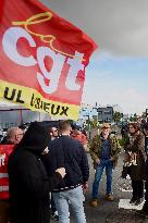 Marine Tondelier Visited Sanofi's Site - Lisieux