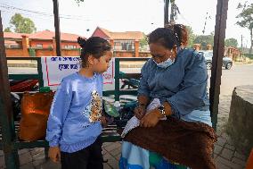 Nepal Administers "Vitamin-A" And De-worming Capsules To Children