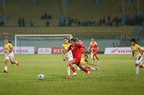 Nepal And Bhutan Play Draw During SAFF Women's Championship 2024