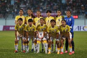 Nepal And Bhutan Play Draw During SAFF Women's Championship 2024