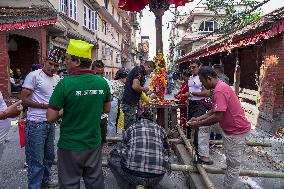 Narayan Jatra Hadigaun Festival Celebrated In Nepal