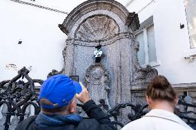 Illustration Of The Manneken Pis - Brussels