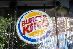 Illustration Of Burger King - Brussels