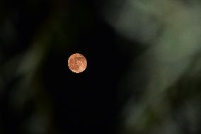 Super Moon Rises In Kashmir