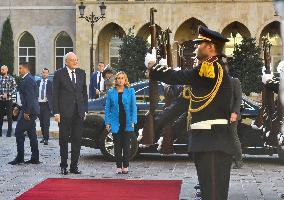 Italian Prime Minister Giorgia Meloni In Beirut