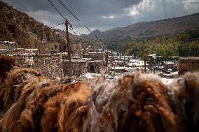 Iran-Kandovan Cliff Village