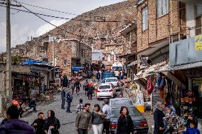 Iran-Kandovan Cliff Village