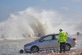 Yellow Storm Surge Warning