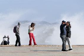 Yellow Storm Surge Warning