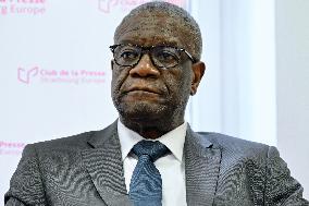 Denis Mukwege in Strasbourg