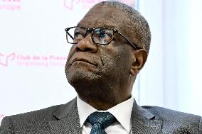 Denis Mukwege in Strasbourg