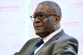 Denis Mukwege in Strasbourg