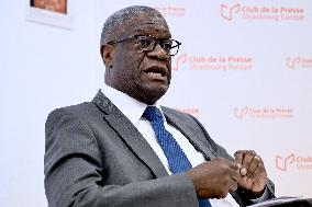 Denis Mukwege in Strasbourg