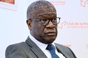 Denis Mukwege in Strasbourg