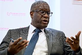 Denis Mukwege in Strasbourg