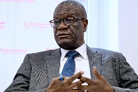 Denis Mukwege in Strasbourg