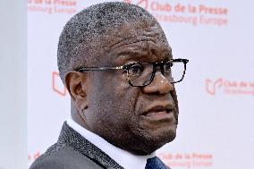 Denis Mukwege in Strasbourg