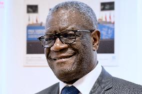 Denis Mukwege in Strasbourg